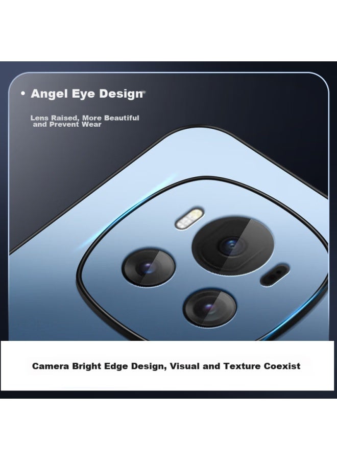 Shangsu Compatible With Honor Magic6 Phone Case, Huawei Magic6 Protective Cover, Ag Frosted Full Coverage, Real Machine Feel, Simple Business Luxury Style, Shockproof, For Women And Men, Lavender Gray - Image 2