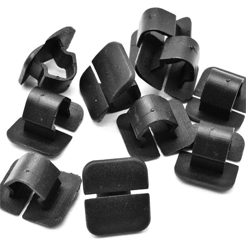 100PCS Buckle Car Hood Insulation Clip Rivet Holder Insulation Clip Compatible with Volkswagen Passat B5 Audi Hood Plastic Screws Accessories - Image 1
