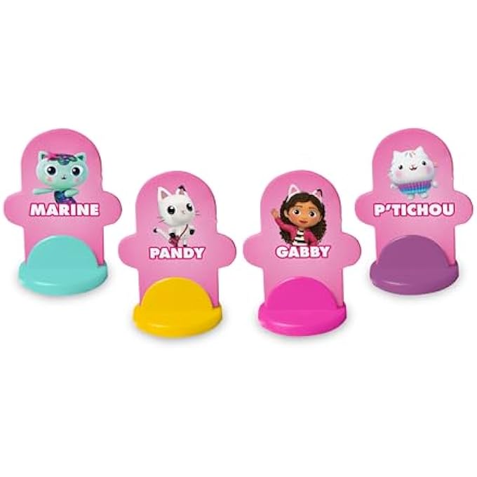 Winning Moves - Monopoly Junior Gabby and the Magic House (Gabby's Dollhouse) - Board Game - Board Game - Ages 5+ - 2 to 4 Players - French Version - Image 5