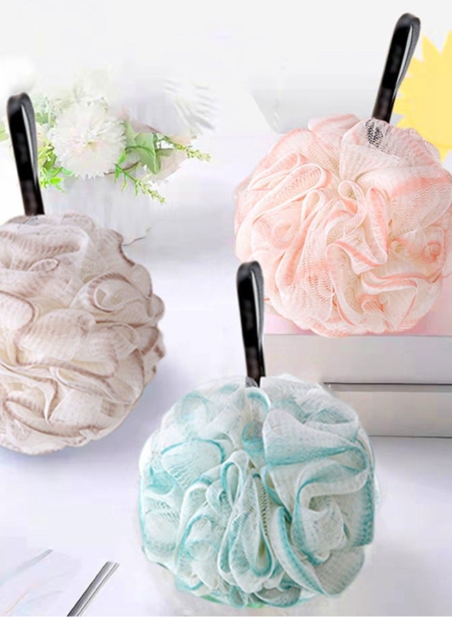 Bath Sponge Bath Ball Mesh Foam Bath Ball Bath Back Scrub - 3 Pieces Soft And Durable  - Image 2