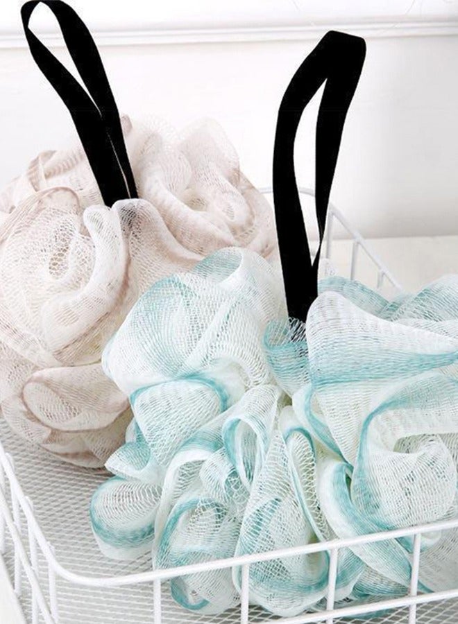 Bath Sponge Bath Ball Mesh Foam Bath Ball Bath Back Scrub - 3 Pieces Soft And Durable  - Image 3