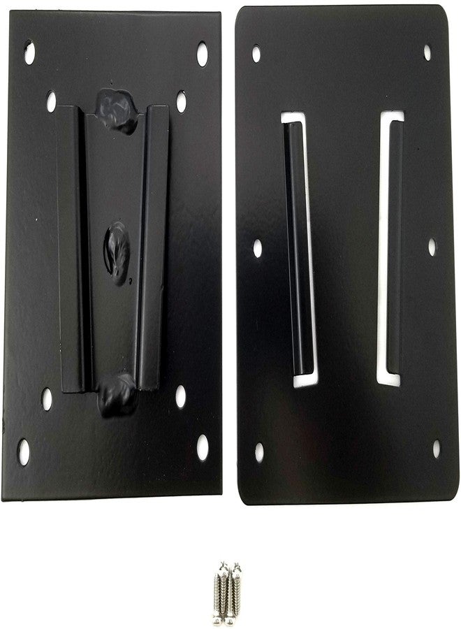 PAW International Steel 2 pc. RV TV Bracket, 1-Steel TV Bracket, 1-Steel Wall Mount | TV VESA 100x100 & 75x75 Pattern (if Your TV Pattern is Larger, See Adapter info Below) - Image 1