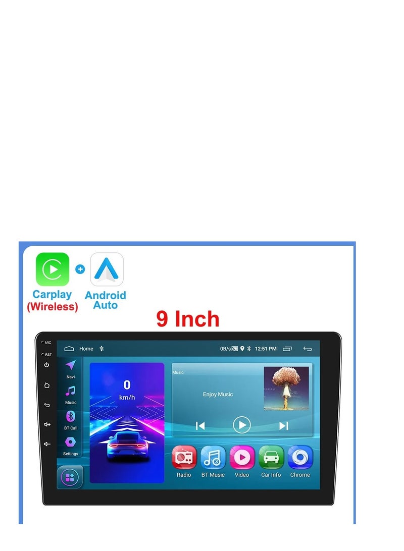 MNT Kia Rio from 2016 - 2017 screen is part of the car's infotainment system. It runs on Android and supports features like Apple CarPlay and Android Auto, allowing you to easily connect your smartphone. It also offers a high resolution of up to 1080 pixels, making it excellent for displaying information and maps clearly. - Image 5