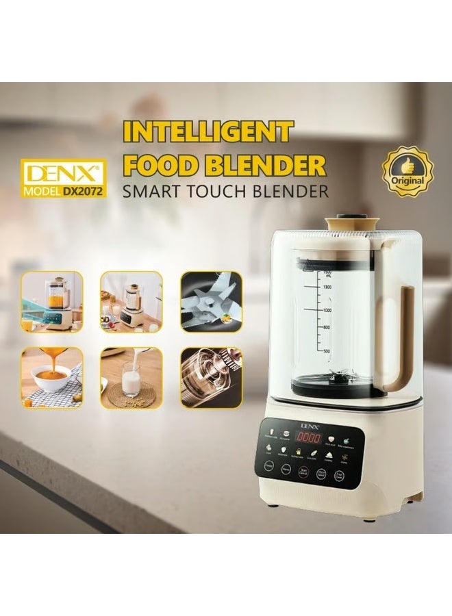 Denx Intelligent Food Blender, Smart Touch Blender DNX2072 - Image 3