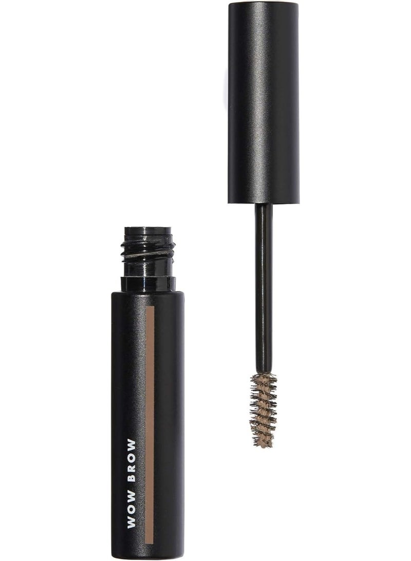 elf Wow Brow Gel, Volumizing, Buildable, Wax-Gel Hybrid, Creates Full, Voluminous-Looking Brows, Locks Brow Hairs In Place, Taupe, Fiber-Infused, 0.12 Oz - Image 2