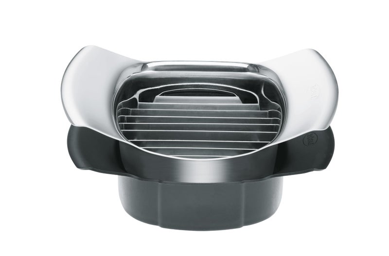 Rösle Stainless Steel 10 Blade Serrated Vegetable, Fruit and Cheese Slicer, Silver, One Size, (12755) - Image 5