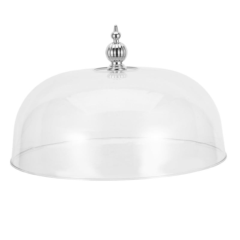 10 Inch Clear Cake Dome With Handle 25X25X15Cm For Display And Serving - Image 2