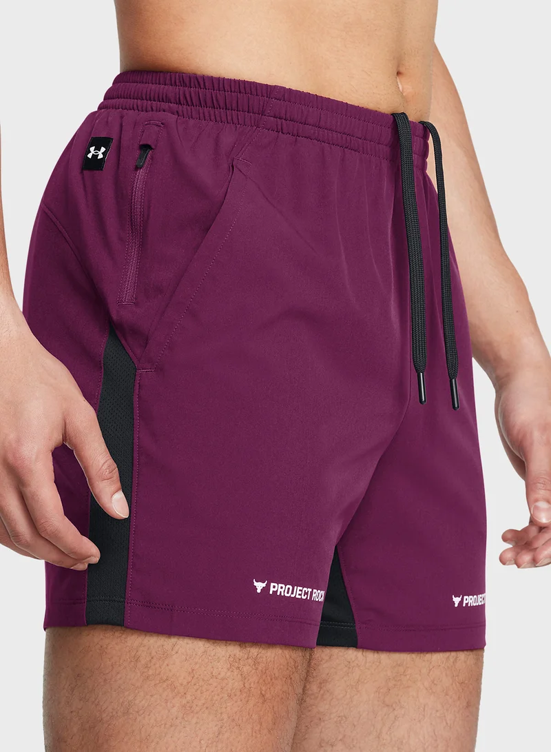 اندر ارمور Project Rock Ultimate 5" Training Shorts