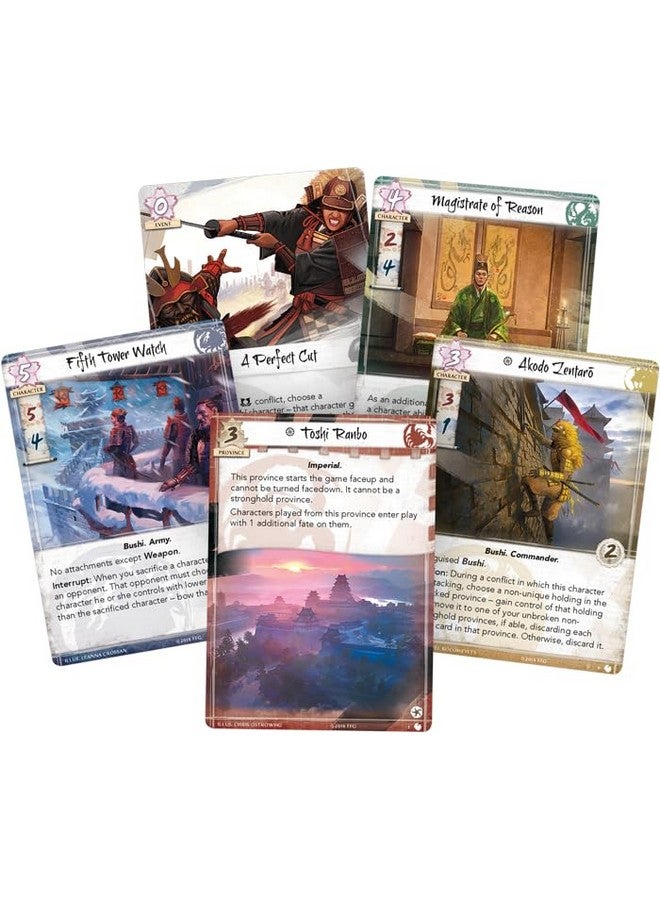 Fantasy Flight Games Legend of The Five Rings: The Card Game for The Empire Dynasty Pack - Tactical Strategy Game for Kids & Adults, Ages 14+, 2 Players, 45-90 Minute Playtime, Made - Image 2