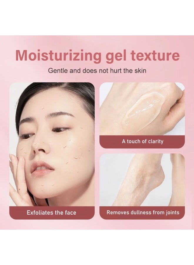 KOEC جل تقشير م purifying بوزن 50 جرام مقشر لطيف للوجه منظف مقشر للجسم والوجه مقشر لطيف للوجه منظف لجميع أنواع البشرة مرطب مغذي إصلاح ينظف الأوساخ والزيوت مقشر للوجه - Image 3