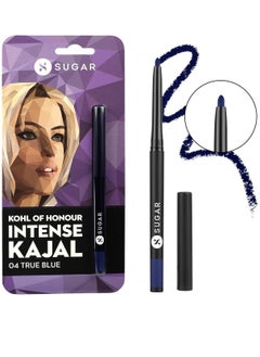 SUGAR SUGAR Cosmetics Kohl of Honour Intense Matte Kajal Lasts 12 Hours Transferproof and Smudgeproof  Paraben Free 0.25 gm 01  True Blue  - Image 1