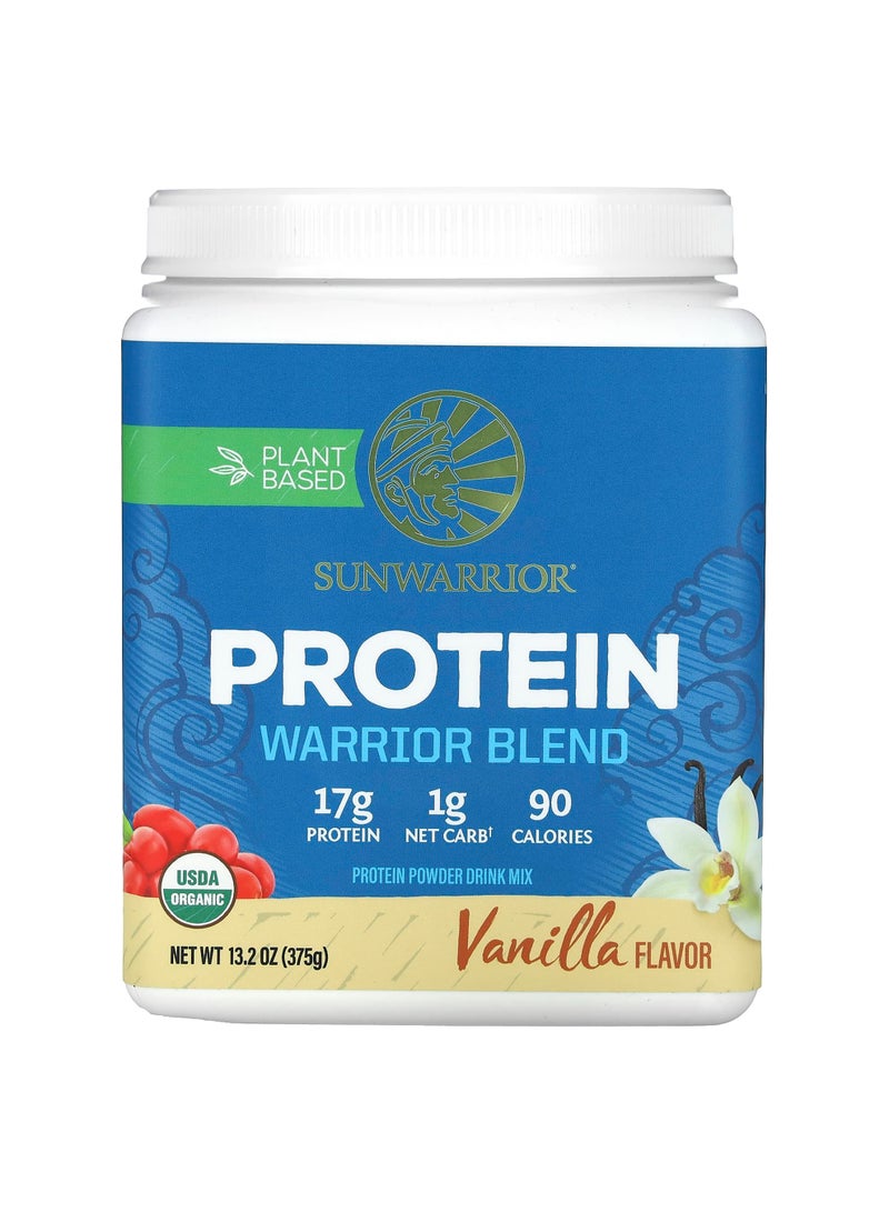 Warrior Blend, Protein, Vanilla, 13.2 oz (375 g)