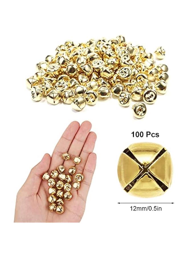 رينكس 100 قطعة م أجراس أجراس  م سويل، 127 سم أجراس أجراس صغيرة لل لتزيي المزل  ذي) - Image 2