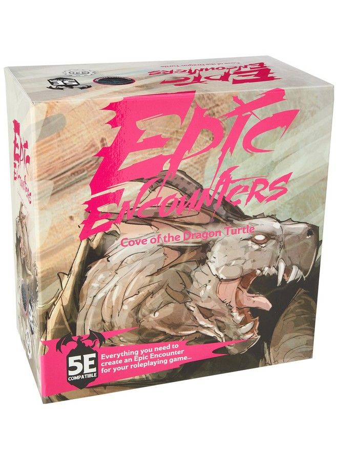 Steamforged Games مواجهات ملحمية: خليج سلحفاة التنين 1 تمثال مصغر ضخم عالي التفاصيل غير مطلي متوافق مع Dungeons And Dragons 5E توسيع بواسطة Steamforged Games Ttrpg Dnd D&D للأعمار 14 وما فوق - Image 2