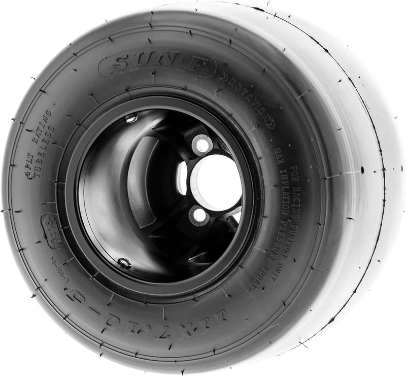 SUNF Go-Kart & Kart-Racer Slick Tire 11x7.10-5, 4-Ply, Smooth Tread, Tubeless, Rim(s) NOT included - Image 3
