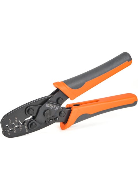 iCrimp Open Barrel Terminal Crimping Tool for Molex Style DELPHI AMP TYCO Deutsch Terminals Crimper, Molex Crimping Tool,24-14 AWG