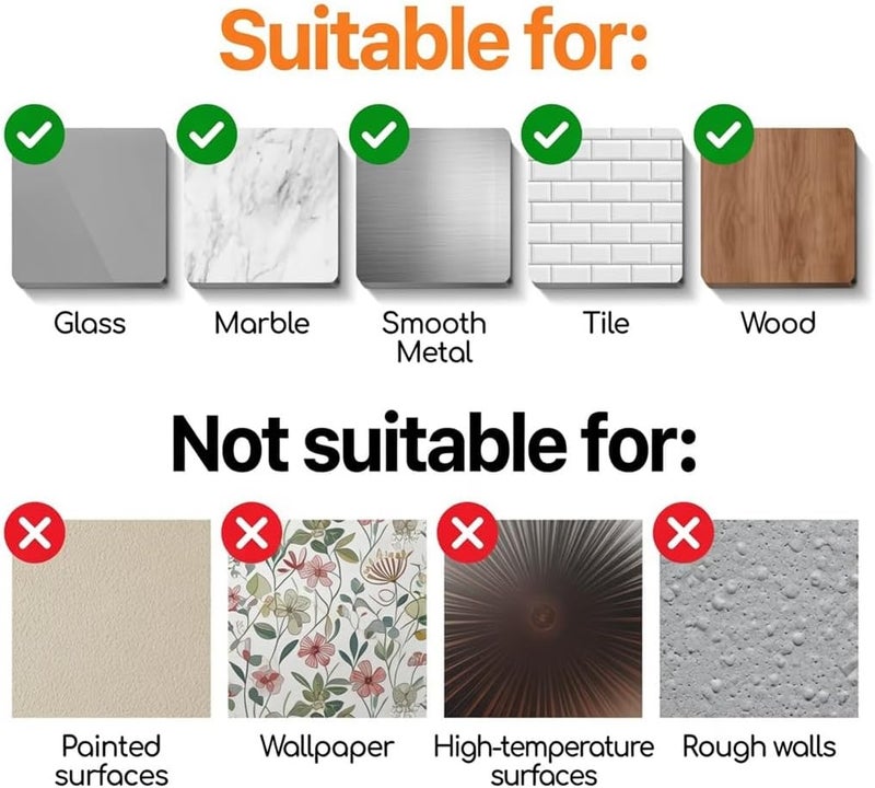 KISENG 16 Pack Crystal Clear Adhesive Hooks for Hanging, Heavy Duty 22lb Sticky Hooks, Invisible Clear Wall Hooks No Drill No Damage, Waterproof Shower Hooks for Bathroom Kitchen Towel Keys - Image 4