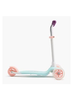 OXELO Kids Scooter - White/mint  - Image 3