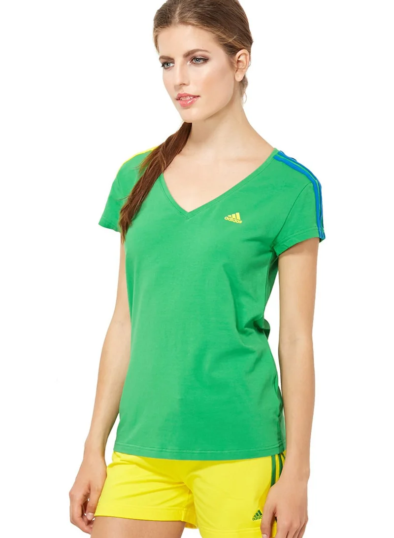 Adidas Brazil 3 Stripes T-Shirt