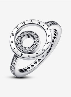 PANDORA Signature Logo Circles Ring  - Image 5