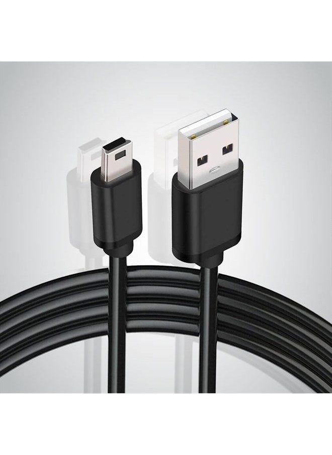 BRENDAZ - Mini USB to Mini B Data Cable – Extra Long 15ft. Mini B Cable with Ultimate Data Sync & Charging Quality Compatible with PS3, Dash Cam, Digital Cameras, PDA, Scanners, etc. (15-Feet) - Image 1