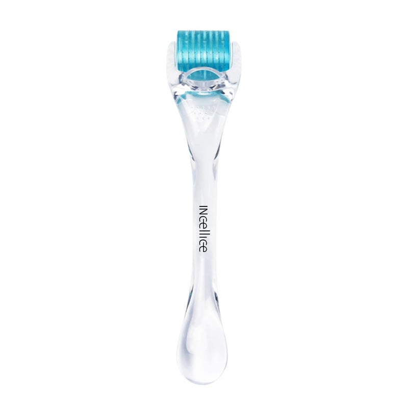INCELLICE Derma Roller Professional 200 Real Individual Microneedle Roller Titanium Microneedling Roller for Home Use