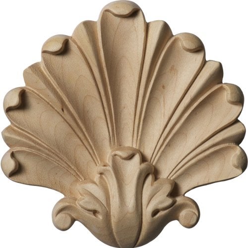 Ekena Millwork ONL05X05X01FOMA Medium Foster Center Wood Onlays, 5 1/2"W x 5 1/2"H x 1/2"D, Maple - Image 5