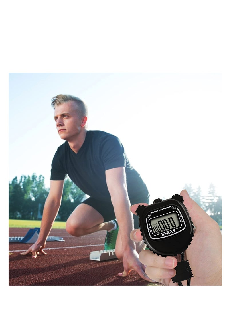 KASTWAVE - Digital Stopwatch Timers Sports Stopwatch, Simple Operation, Easy to Get Started, Stop Watch with Countdown Timer Alarm, Large Screen Display Waterproof Stopwatch for Coach Referee or Kid - Image 1