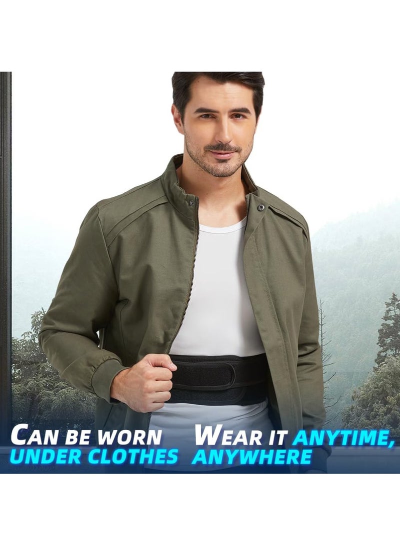 ترينفي دعامة ظهر قابلة للتعديل ومصحح وضعية الجسم للرجال والنساء | مملس الظهر للجنف وتصحيح الحدب ومحاذاة العمود الفقري | دعم تخفيف آلام الجزء العلوي والسفلي من الظهر - Image 5