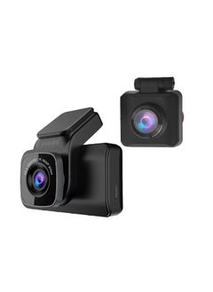 Philips Philips Dash Cam Philips GS5101 2K Ultra HD Front and Rear Camera With Great Features  - Image 1