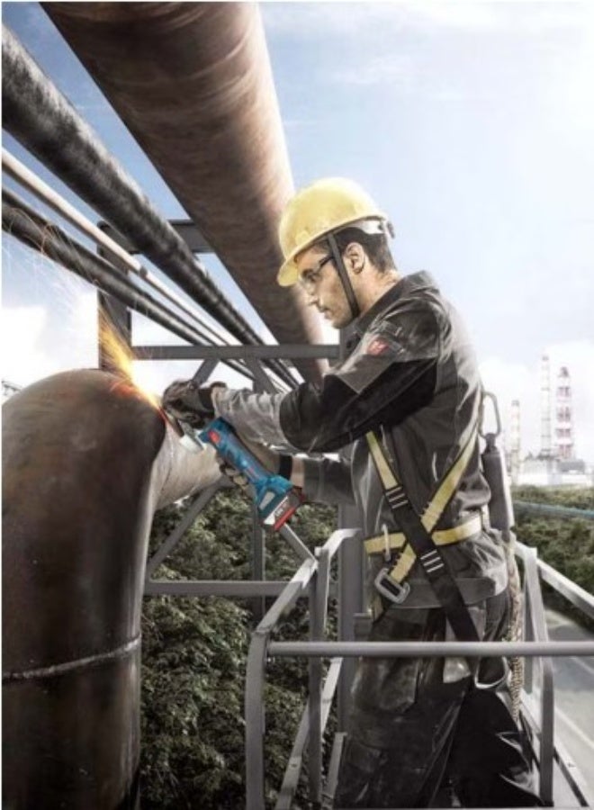 Bosch GWS 180-LI 18V Professional Cordless Angle Grinder without Charger and Battery Multicolor JE0 601 9H9 022 - Image 2