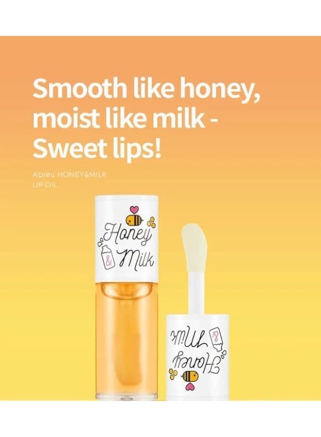 إيه بيو ابيو زيت شفاه بالعسل والحليب، 5 غرام - Image 2