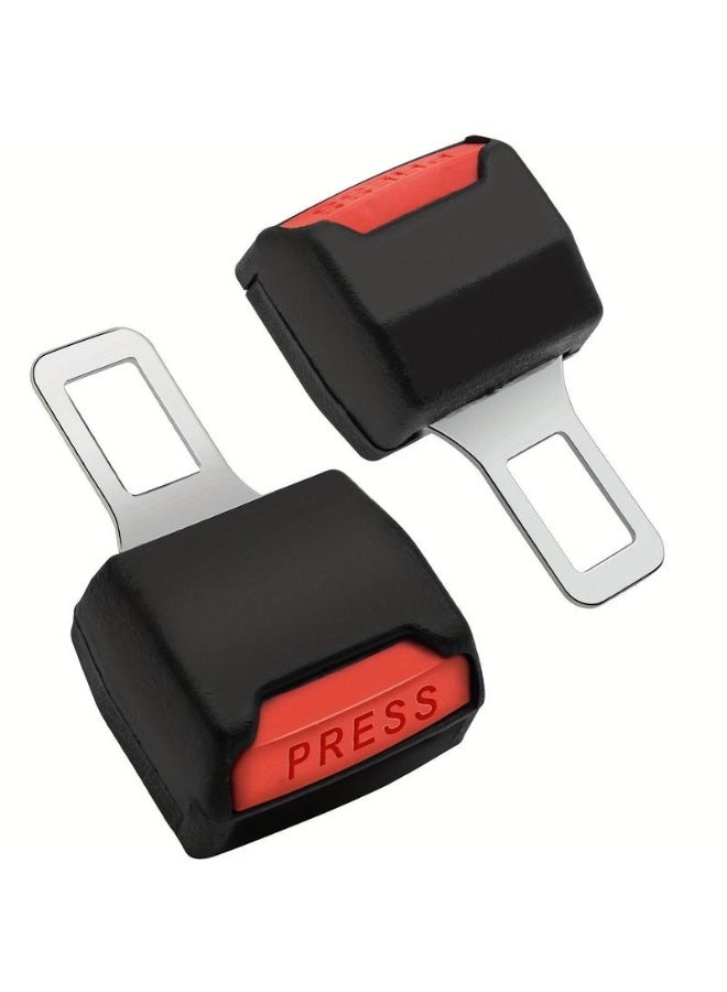 2pcs Car Seat Belt Insert Clip, Thickened Shoulder Protection Plug, Car Universal Seat Belt Extender Clip - Image 3
