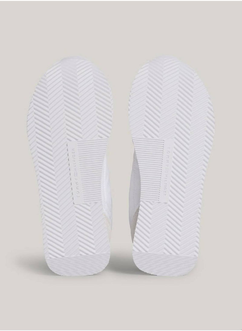Women's Global Stripe Essential Suede Trainers -  Suede upper, White - pzsku/ZE63E42CCFED7FDFD7CA6Z/45/_/1724216629/1b1caddb-5c59-48da-9855-20b577c6a98f