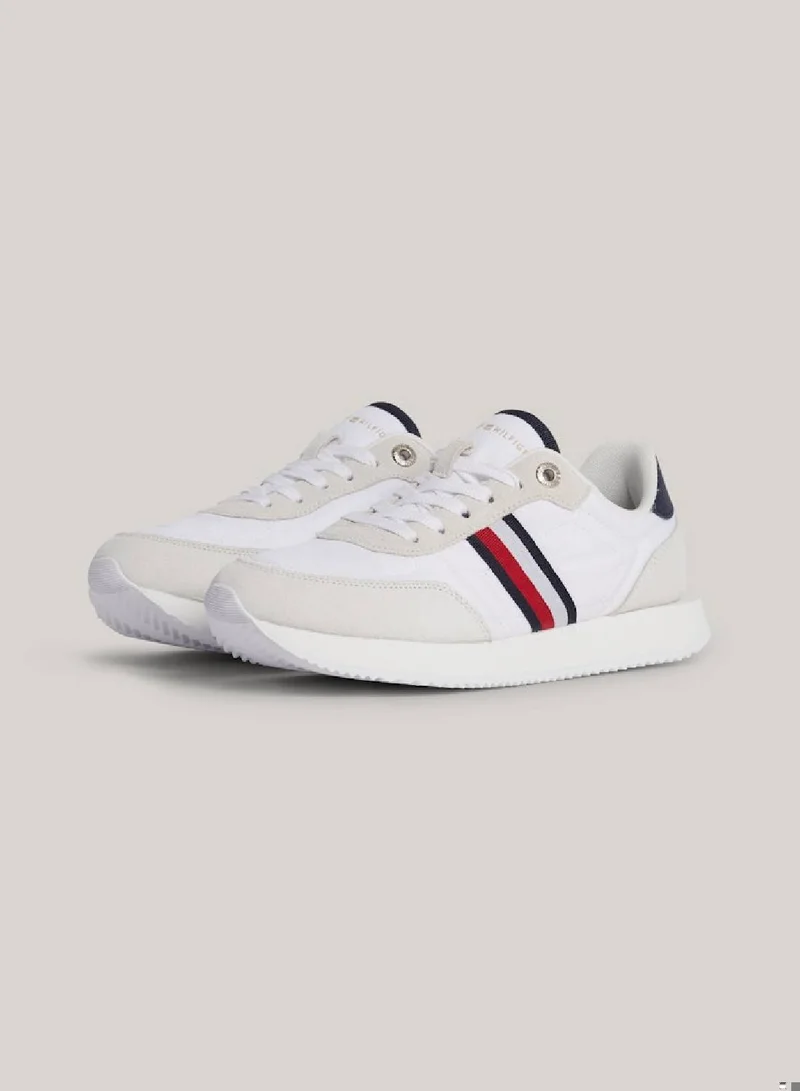 TOMMY HILFIGER Global Stripe Essential Suede Sneakers