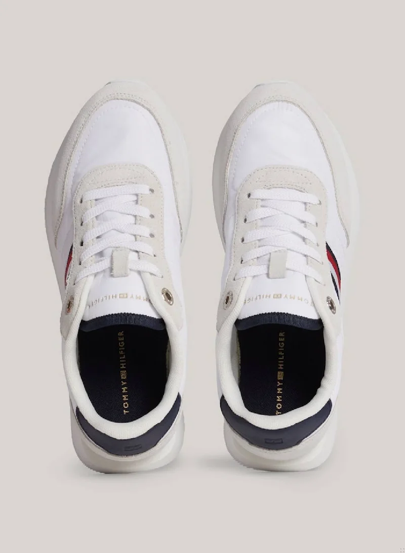 TOMMY HILFIGER Global Stripe Essential Suede Sneakers