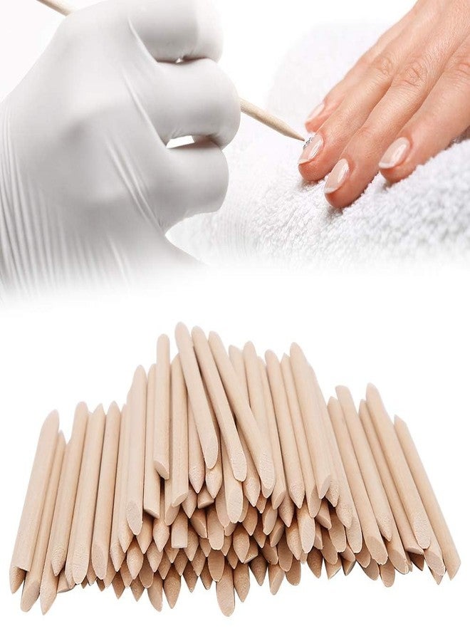Wooden Cuticle Pusher, Wood Sticks Cuticle Removal Tool for Manicure Pedicure Nail Art, Can Be Used in Nail Removal and Manicure, for Nail Shops(100pcs) - Image 5
