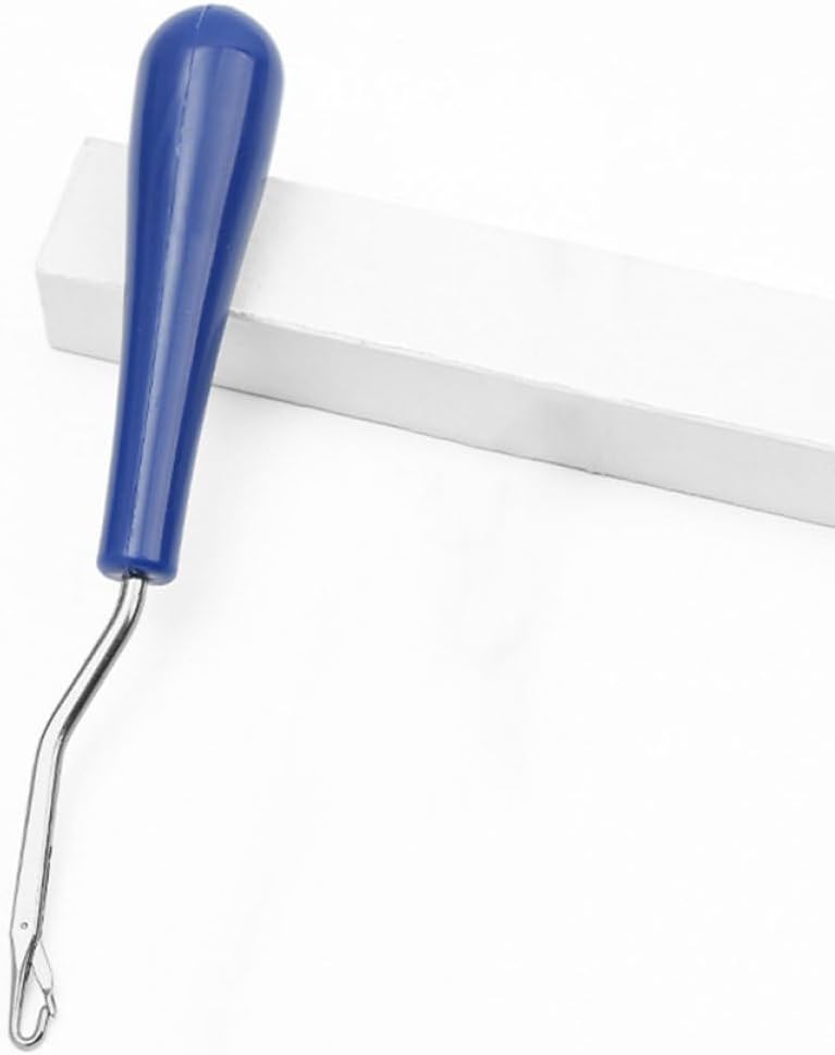 HINTRMENT Ergonomic Plastic Handle Latch Crochet Hook DIY Knitting Tool for Sweaters Hats Gloves Smooth Yarn Weave Tool for Beginners and Experienced Crafters - Image 5