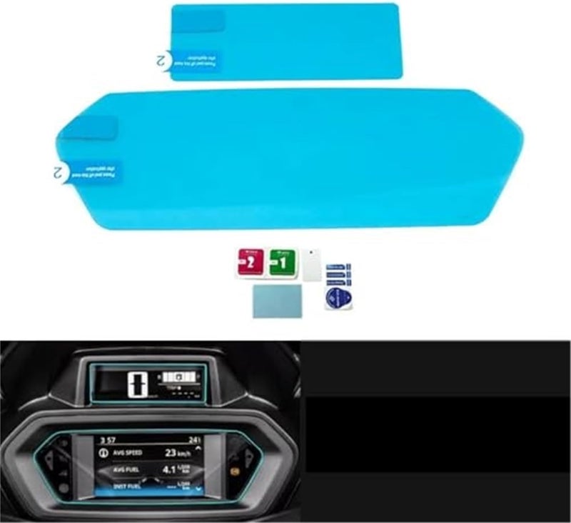 Wivplex XMAX300 Motorcycle Screen Protector - Image 3