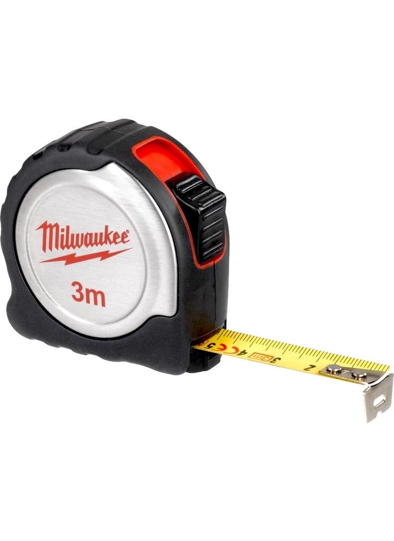 Milwaukee T4932451637 Heavy Duty Inox Body Tape Measure 3m  - Image 1