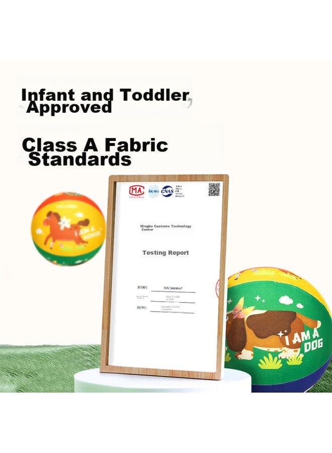 Deli Children's Fabric Silent Basketball, Home Sports, No Crumbs, Sports Toy For Kids, Gift, Size 7 - Image 5