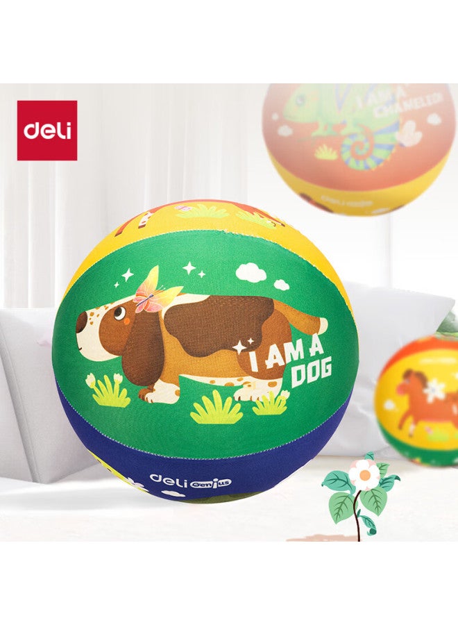 Deli Children's Fabric Silent Basketball, Home Sports, No Crumbs, Sports Toy For Kids, Gift, Size 7 - Image 1