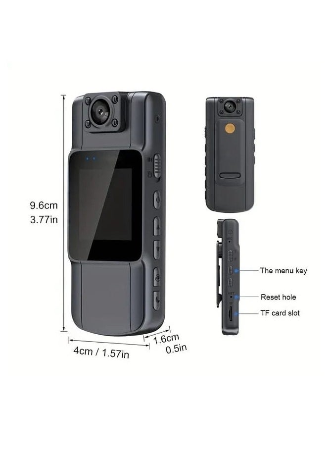 Generic HD Mini Body Camera Portable Digital Video Recorder Body Cam 1080P Infrared Night Vision Portable Police Cam Small Bike Camcorder  - Image 5