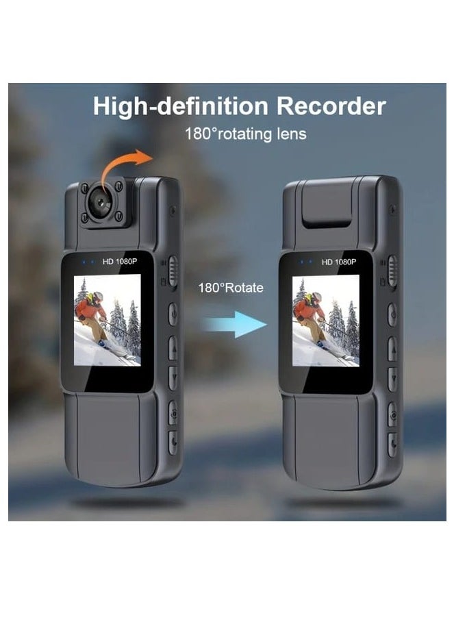Generic HD Mini Body Camera Portable Digital Video Recorder Body Cam 1080P Infrared Night Vision Portable Police Cam Small Bike Camcorder  - Image 2
