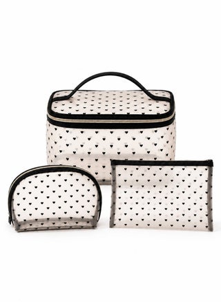 3-piece transparent makeup bag set - Z80