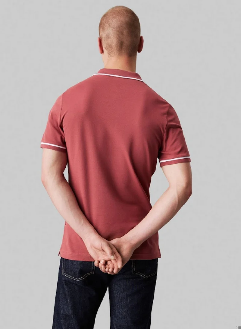 Calvin Klein Jeans  Slim Polo Shirt for Men | Best Price UAE