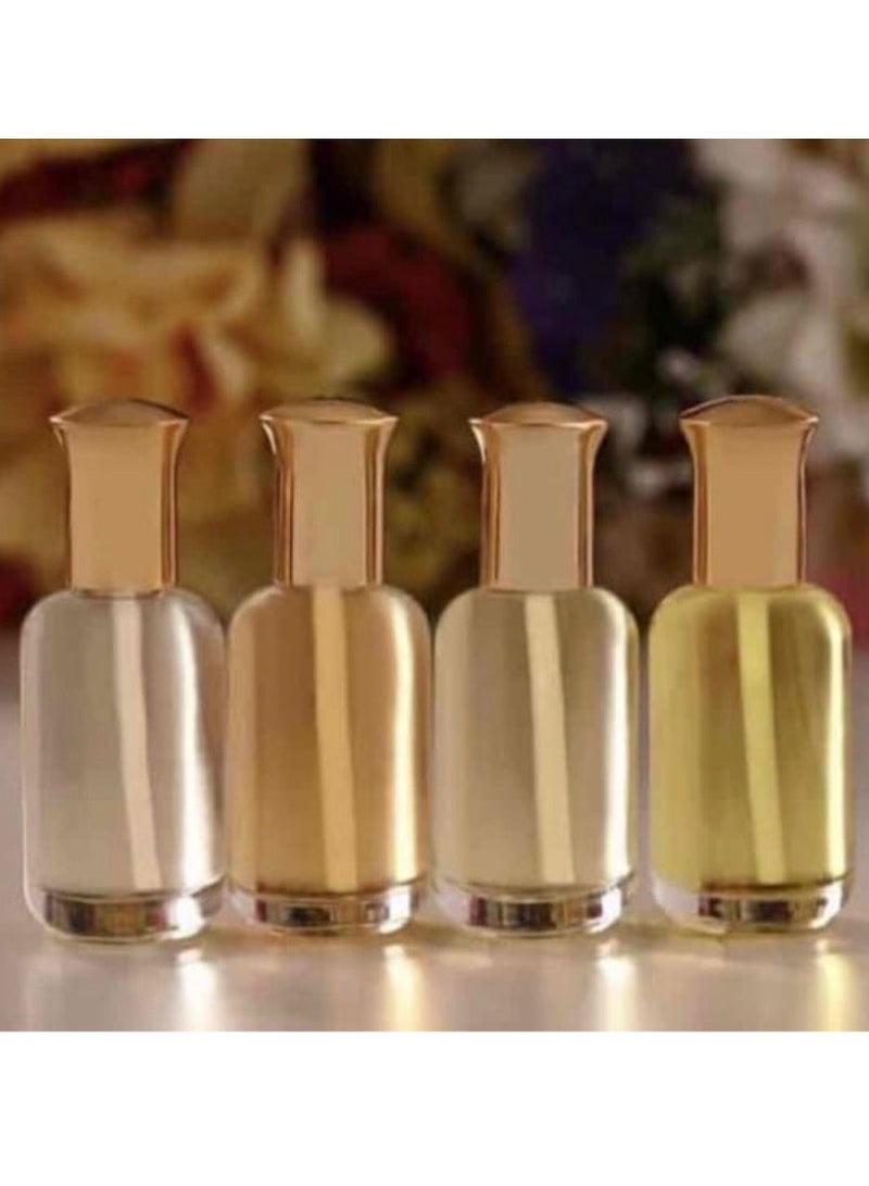 Essential oils with aroma, lavender, rose musk, pomegranate, lemon, half tola