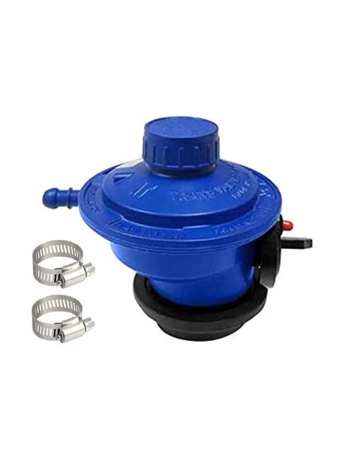 GAS REGULATOR ,patio gas regulator, Gas Grill Control Valve Table Top Regulator with intel pressure 0.3-16Bar, 22MM  ,90mBAR , CLIP ON TYPE, Gas cylinder regulator