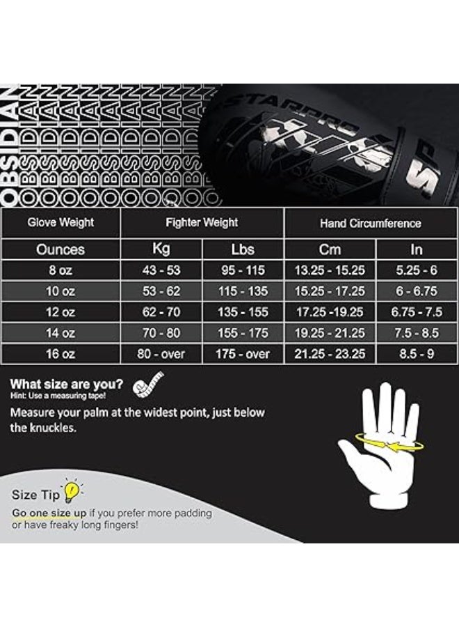 ستاربرو قفازات ملاكمة T20 للشباب من Starbro، مصنوعة من جلد صناعي مع بطانة مقاومة للماء وشبكة بفتحات تهوية، قفازات تستخدم لحماية اليدين أثناء التدريب، 226/283/396/453 جرامًا لوازم رياضية - ألعاب رياضية - أدوات رياضية وصالة ألعاب رياضية - Image 2