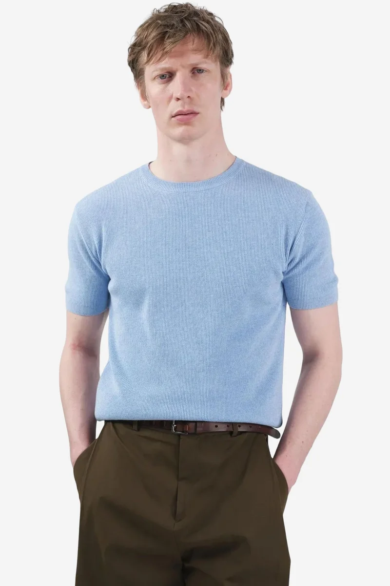 GIESTO Men's Cotton Crew Neck T-Shirt